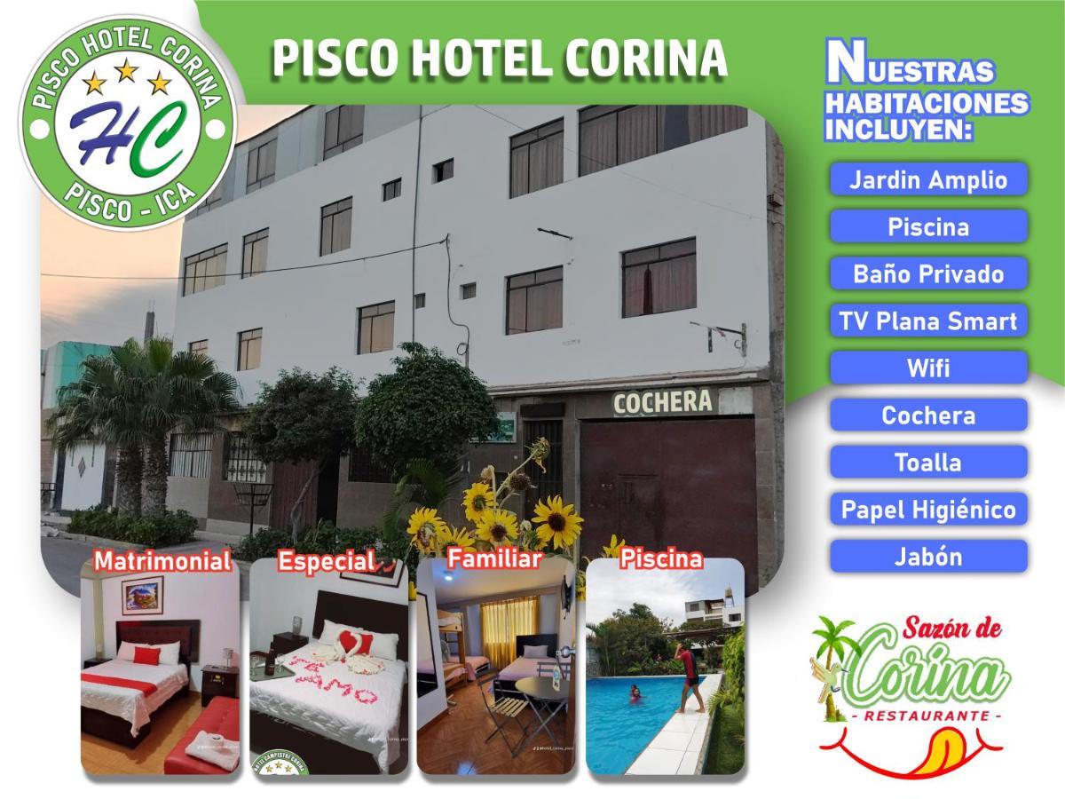 Hotel Campestre Corina Pisco Exterior foto